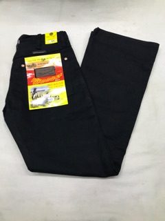 ภาพขนาดย่อของภาพหน้าปกสินค้ากางเกงยีนส์ขาม้า สีดำ กางเกงยีนส์ผู้ชาย จากร้าน faice666 บน Shopee