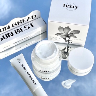 TERRY [ส่งฟรี/มีปลายทาง]เธอร์รี่วิตามินผิว Terry vitamins pure shots sleeping mask|เธอร์รี่สลีปปิ้งมาสก์ กันแดดหนมปัง