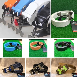 เข้มขัดกอล์ฟ UA 2805, UA Mens Golf Belt Pearl Black bucker( 2805)Classic Collection!!