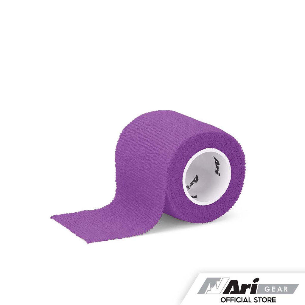 ari-cohesive-sports-tape-purple-เทปผ้าล็อค-อาริ-2-นิ้ว-สีม่วง