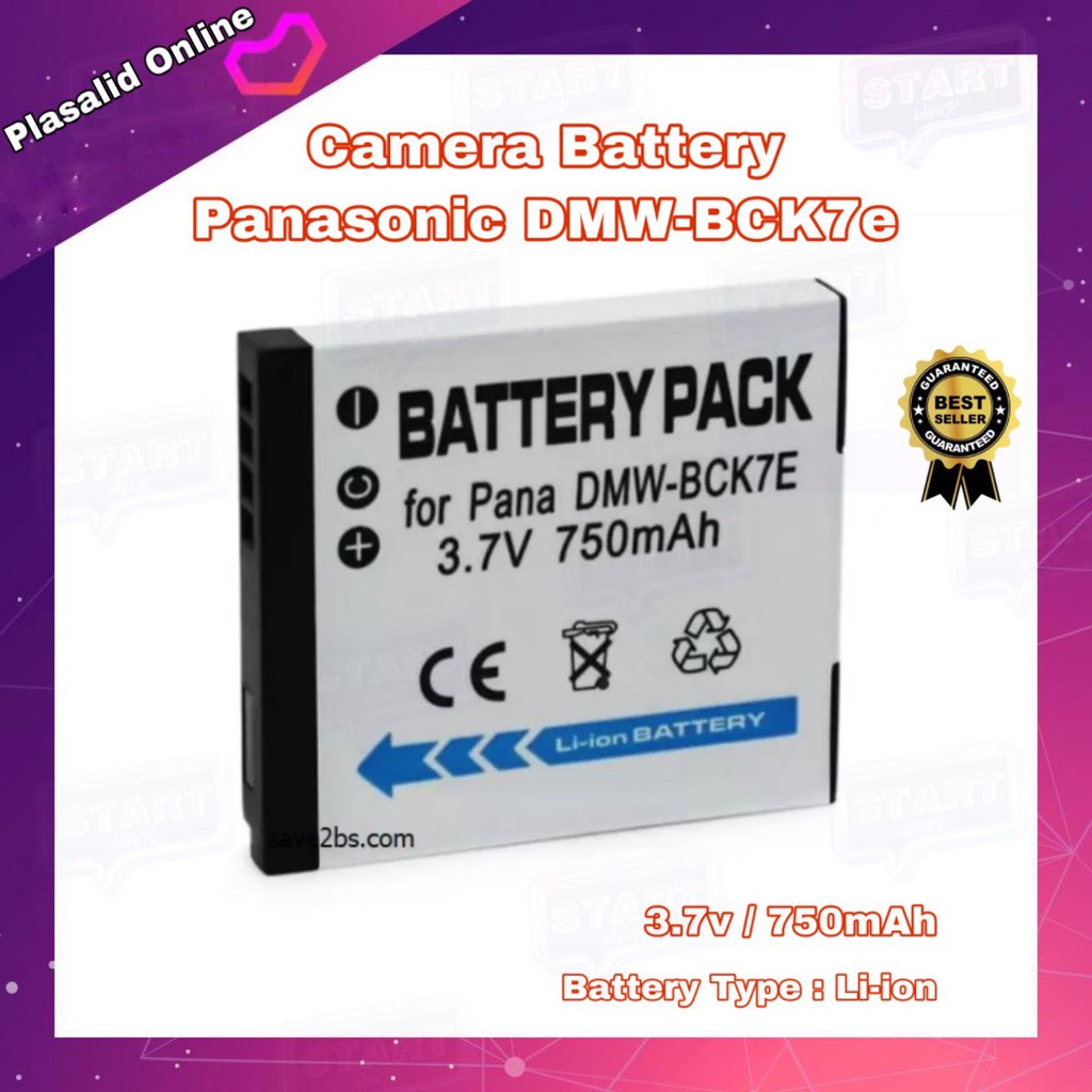 แบตกล้อง Camera Battery Panasonic DMW BCK7E For Panasonic DMCS3 S5