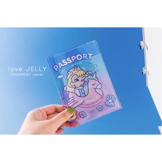 กระเป๋าใส่หนังสือเดินทาง ซองใส่หนังสือเดินทางรุ่นเจลลี่ ซองใส่ passport แบรนด์ milkjoy สีใส่ ลายน่ารักไม่ซ้ำใครค่ะ