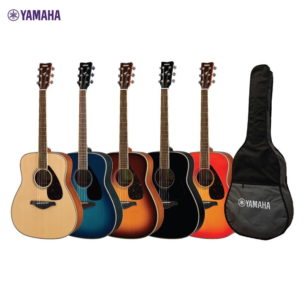 yamaha-กีตาร์โปร่ง-fg820-ยามาฮ่า-acoustic-guitar-free-yamaha-gigbag