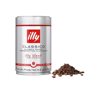 Illy Classico Classic Roastrd Arabica Bean อิลี่เมล็ดกาแฟอาราบิก้า 250 g