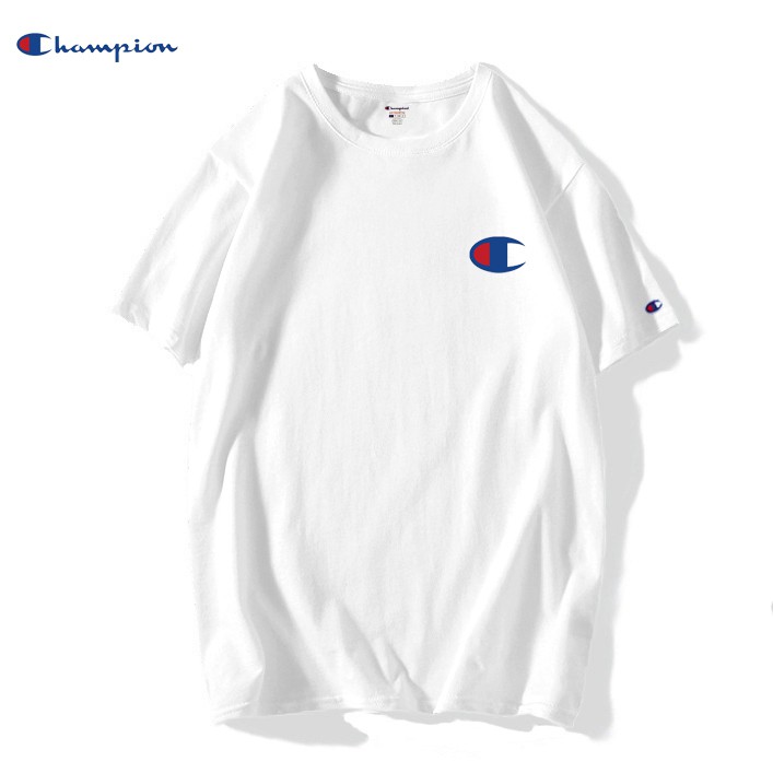 2022tshirts-champion-เสื้อยืดแจนสั้น-คอกลม-เสื้อทรงหลวม-แฟชั่นสตรี-ch500