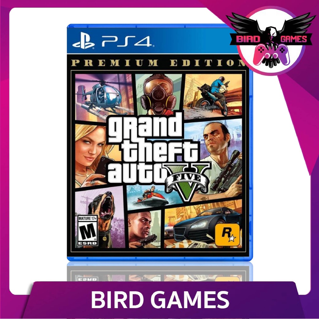 ภาพหน้าปกสินค้าPS4 : Grand Theft Auto V Premium Edition