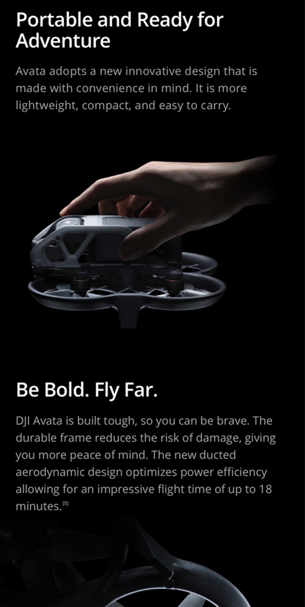 ภาพประกอบของ DJI Avata Born to Fly