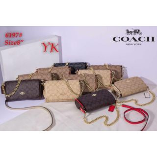 กระเป๋าสะพาย coach ขนาด 8 นิ้ว  crossbody โค้ช