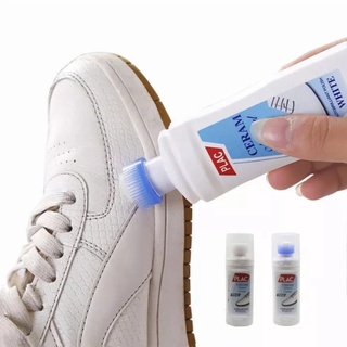 ภาพหน้าปกสินค้าPeac Cream Shoes Cleanser น้ำยาทำความสะอาดรองเท้า กระเป๋า เพียงแค่ขัดและเช็ดออก ใช้ได้กับรองเท้าผ้าใบ แบบตาข่ายใยสังเครา ที่เกี่ยวข้อง