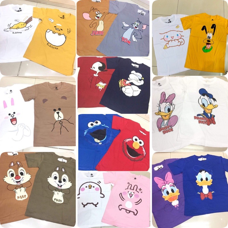 เสื้อยืดลายการ์ตูน-แบรนด์goosi-ราคาขายส่งสินค้าพร้อมส่ง