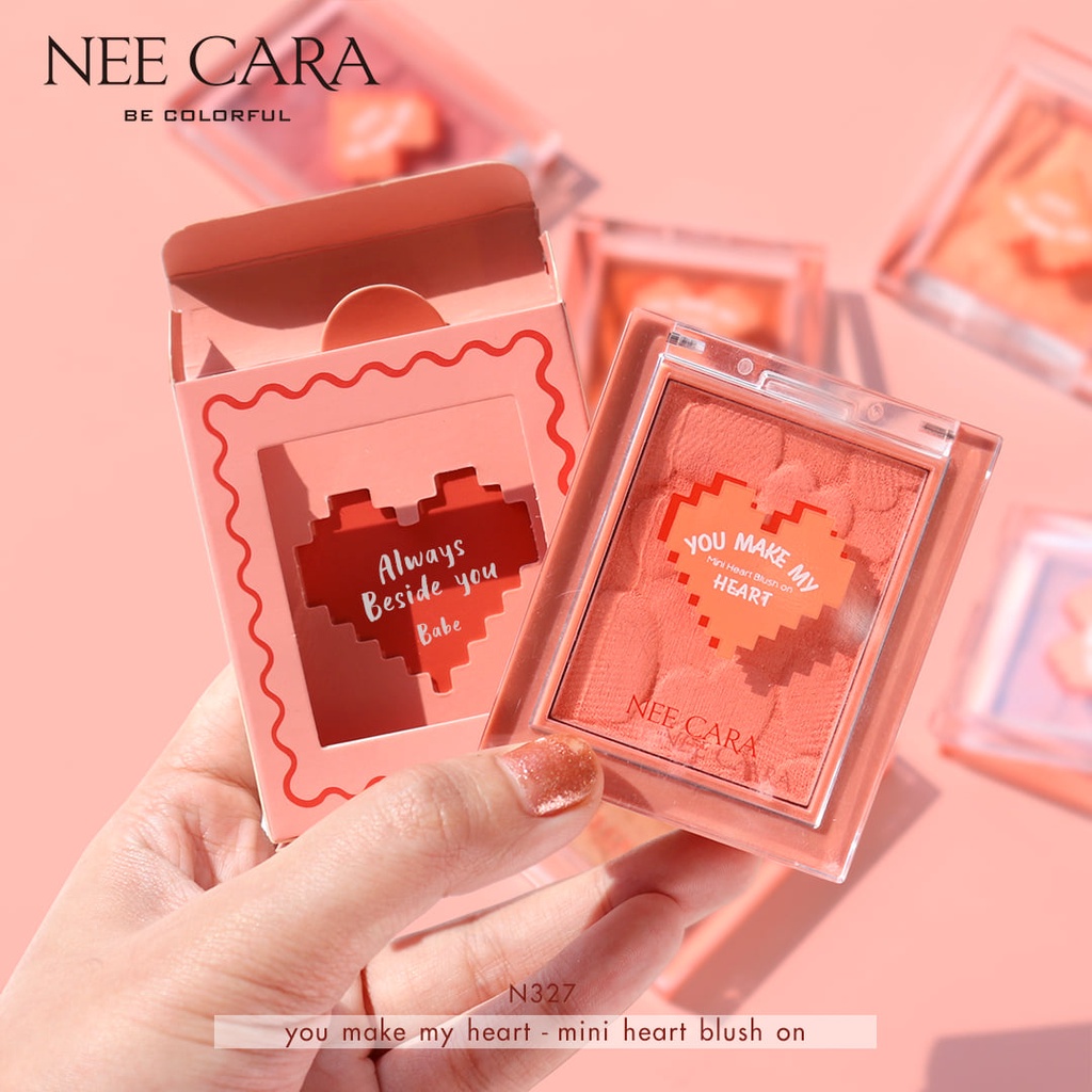 nee-car-mini-heart-blushon-นีคาร่า-บลัชออน-ปัดแก้ม-บลัชออนชิมเมอร์-n327-aliceshopbeauty