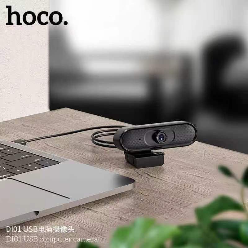 hoco-di01-di06-web-camera-1080p-webcam-กล้องเว็บแคม-ความละเอียด-1080p-และ-2k