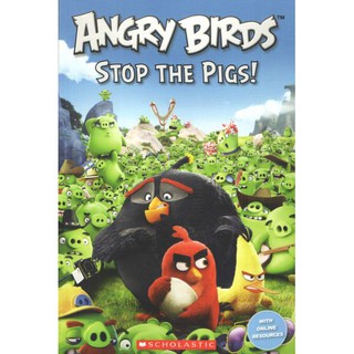 DKTODAY หนังสือ POPCORN READERS 2:ANGRY BIRDS STOP THE PIGS!