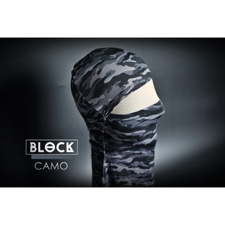 โม่ง Block กัน UV แบบ Open face สีใหม่ Camo Grey