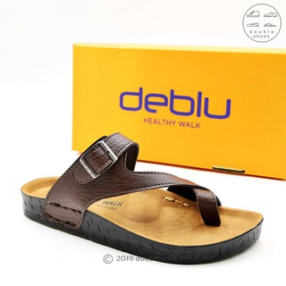 Deblu รองเท้าแตะแบบหนีบ ผู้หญิง รุ่น L4605 สีน้ำตาล ไซส์ 36-41