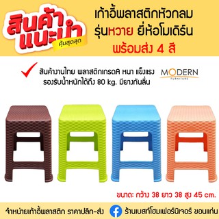 ภาพหน้าปกสินค้าเก้าอี้พลาสติกลายหวาย มี4สี ยี่ห้อโมเดิร์น ที่เกี่ยวข้อง