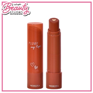 (แท้100%) Merrezca Plump My Lip ลิปบาล์มเนื้อนุ่ม สีสันเด่นชัด พร้อมให้การบำรุงให้ความชุ่มชื้นยาวนานด้วย shea butter