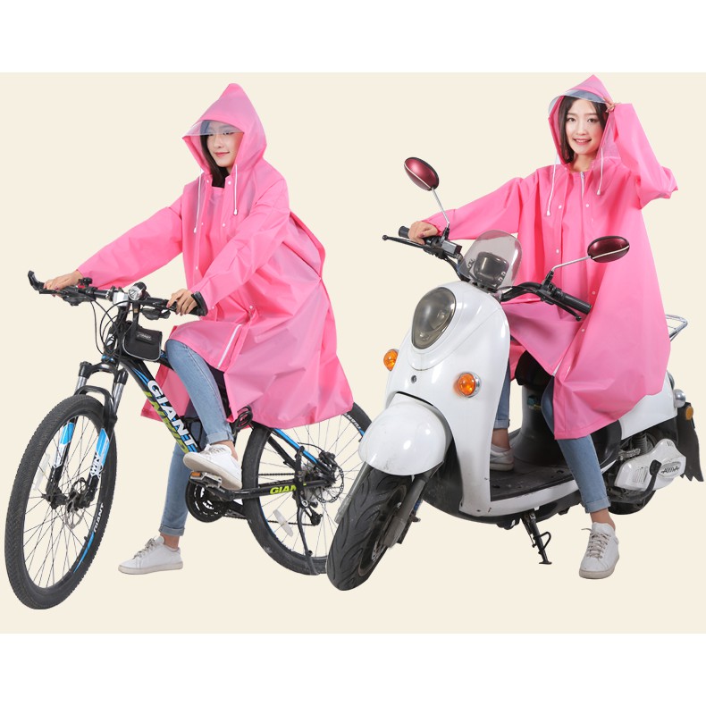 เสื้อกันฝนยาวร่างกายป้องกันพายุชายเดี่ยวและหญิงแจ็คเก็ตแฟชั่นใสรถยนต์ไฟฟ้าแบตเตอรี่จักรยานเสื้อปอนโช