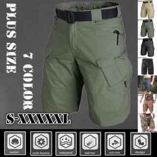 ภาพย่อรูปภาพสินค้าแรกของWaterproof Tactical Cargo Shorts Mens Military Army Cargo pants