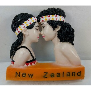 แม่เหล็กติดตู้เย็นนานาชาติสามมิติ รูปแหล่งท่องเที่ยว New Zealand 3D fridge magnet