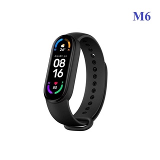 🔥ส่งไวจากไทย🔥นาฬิกาอัจฉริยะ M6 smart watch วัดอัตราการเต้นหัวใจ กันน้ำ