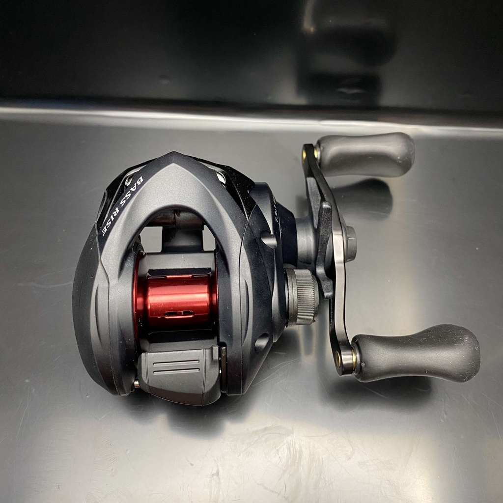 รอกเบท-รอกหยดน้ำ-shimano-bass-rise-สินค้าใหม่-มีประกัน-หมุนขวา