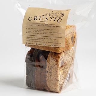 ภาพหน้าปกสินค้าCrustic Flaxbread (ครัสติก ขนมปังเมล็ดแฟล็กซ์และไรน์) ที่เกี่ยวข้อง