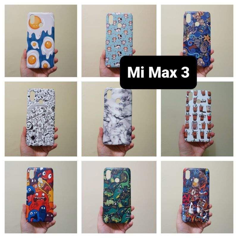 เคสแข็ง-mi-max-3-เคสไม่คลุมรอบนะคะ-เปิดบน-เปิดล่าง-ตอนกดสั่งซื้อ-จะมีให้เลือกลายก่อนชำระเงินค่ะ