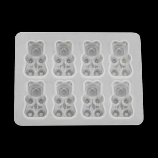 ✿AUTU Cute Bear Sugar Silicone Mould Crystal Resin Epoxy Mold Jewelry Pendant Crafts