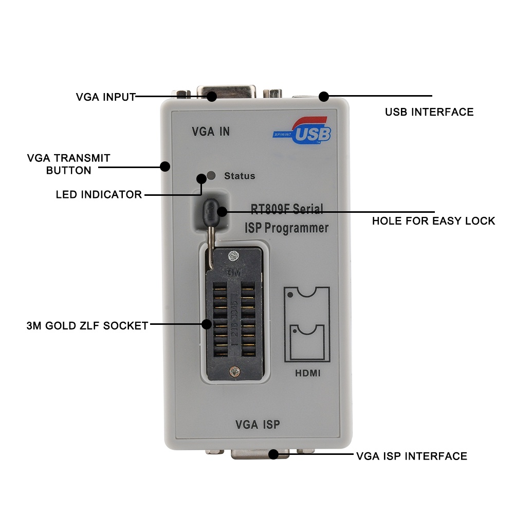 diymore-rt809f-isp-programmer-rt809-lcd-usb-programmer-24-25-93-serise-ic-w-อะแดปเตอร์