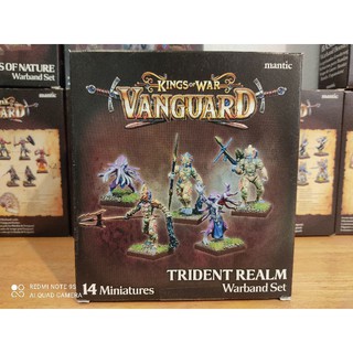 🔥มีของพร้อมส่ง🔥 Kings Of War Trident Realm Warband Set (14 Miniatures) Models Fantasy