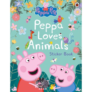 หนังสือนิทานภาษาอังกฤษ Peppa Pig: Peppa Loves Animals [Paperback]