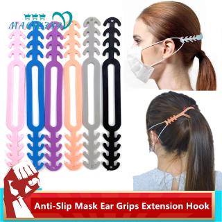 ภาพหน้าปกสินค้าMagic789 Adjustable Silicone Mask Ear Grips Extension Hook Anti-Slip Masks Buckle Strap Extender ที่เกี่ยวข้อง
