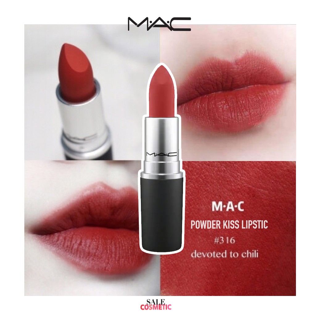 ขายเท-เลิกขาย-mac-powder-kiss-lipstick