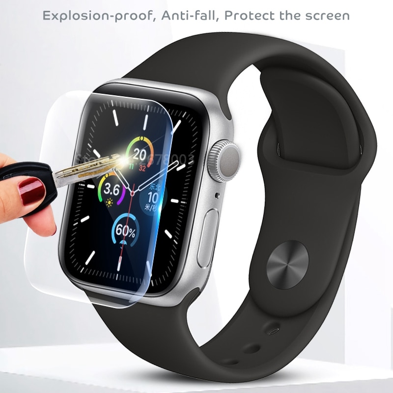 ภาพหน้าปกสินค้าฟิล์มกันรอยหน้าปัดนาฬิกา กันกระแทก สําหรับ iwatch , A Watch ซีรีย์ 4,5,6 X16 AK76 HW22 ขนาด 44 มม. จากร้าน cute_charming บน Shopee