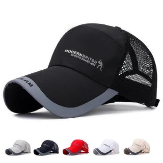 Long Brim Women Men Sport Cap Summer UV Protection Outdoor Quick Dry Mesh Sun Hat