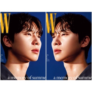 พร้อมส่ง💥W KOREA 2021.07 ปก ปาร์คซอจุน Park Seo joon ด้านในมี ไค Exo