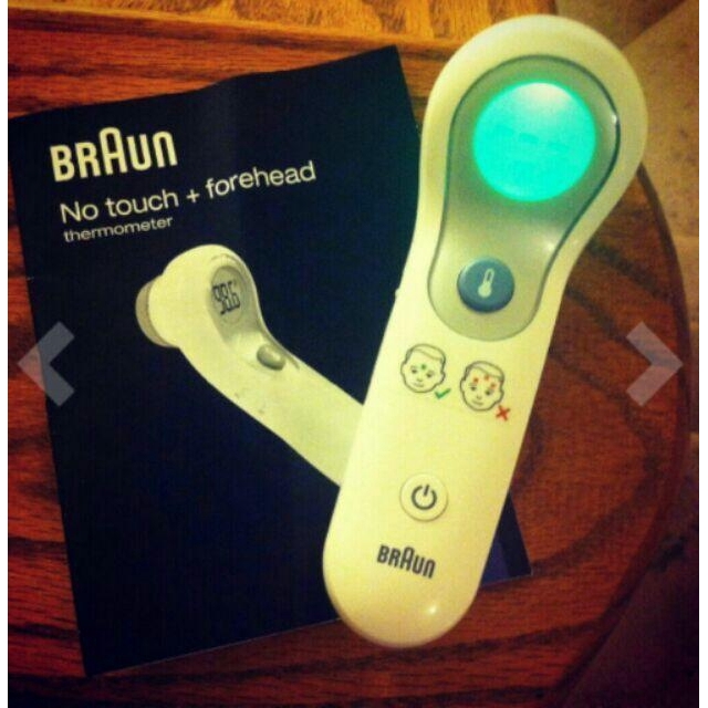 ปรอทวัดไข้ทางหน้าผาก-1-usa-braun-no-touch-forehead-thermometer-ปรอทวัดไข้-braun