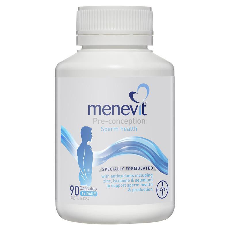 ภาพสินค้าMenevit & Elevit วิตามินเพื่อเตรียมมีบุตรสำหรับผู้ชายและผู้หญิง Exp.01/24 จากร้าน allofvitamin บน Shopee ภาพที่ 2