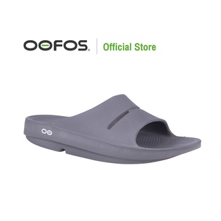 ภาพหน้าปกสินค้าOOFOS Ooahh Slate (เทา) - รองเท้าแตะเพื่อสุขภาพ นุ่มสบายเท้าด้วยวัสดุอูโฟม บอกลาปัญหาสุขภาพเท้า ที่เกี่ยวข้อง