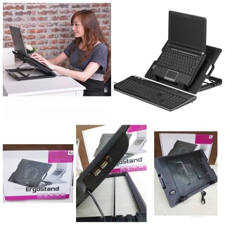 พัดลมระบายความร้อนพร้อมขาตั้ง สำหรับโน๊ตบุ๊ค NOTEPAL ERGOSTAND COOLER928/M25 339