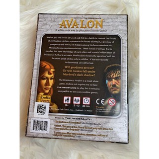 ภาพขนาดย่อของภาพหน้าปกสินค้าThe resistance : Avalon คู่มือไทย Board game - บอร์ดเกม อวาลอน จากร้าน arjchawat บน Shopee