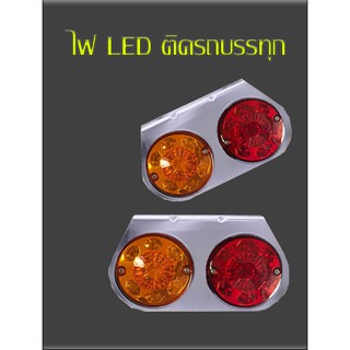 ไฟ LED ขาแบบแสตนเลสจำนวน 2 ชิ้น