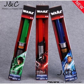 ดาบ Star Wars Lightsaber Darth Vader Luke Skywalker Obi-Wan พร้อมไฟ LED