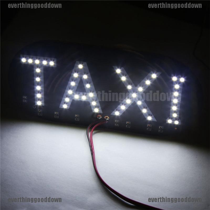 ไข่❤ขายดี ป้ายแท็กซี่ ติดกระจกหน้ารถแท็กซี่ LED