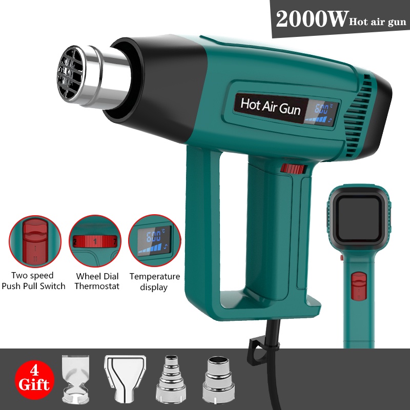 ปืนความร้อน,Heat gun Air dryer for Soldering iron Hair Hot Air dryer