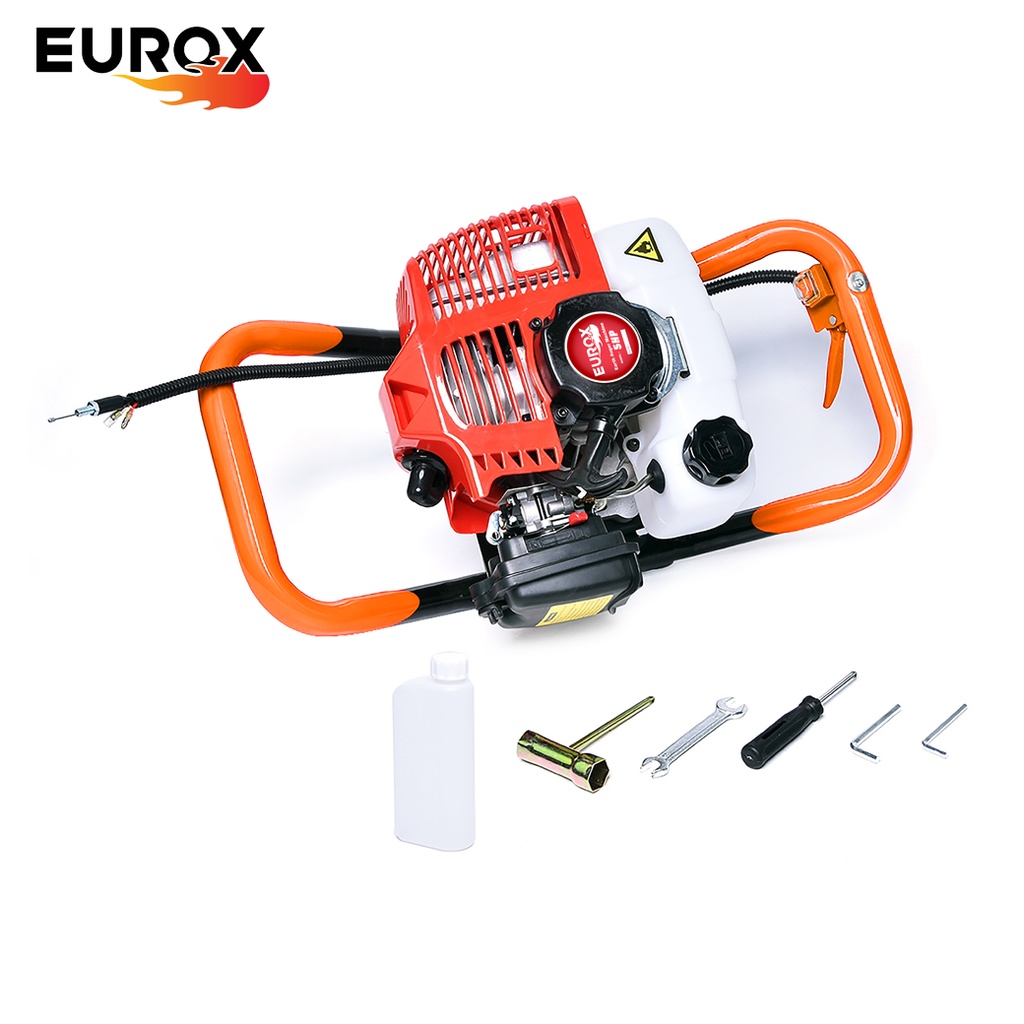 เครื่องเจาะดิน-eurox-5hp-ดอกเจาะดินเกลียวคู่-12