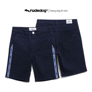 Rudedog กางเกงขาสั้นชาย สีกรม รุ่น Side classic (ราคาต่อตัว)