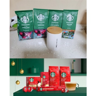 สินค้า Starbucks/COSTA/GIMOKA/KIMBO กาแฟ สตาร์บัคส์ บดสำเร็จพร้อมชง ผงกาแฟ  เมล็ดกาแฟ 200g/200g/250g/200g