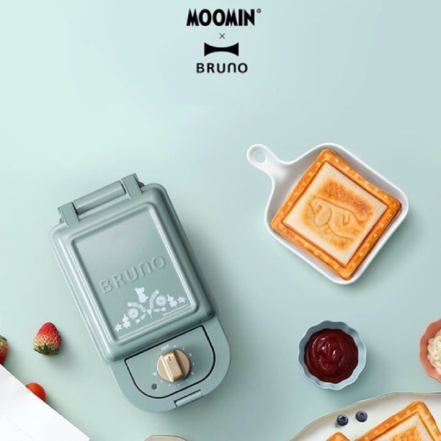 bruno-moomin-hot-sand-maker-single-เครื่องทำแซนด์วิชลายมูมิน